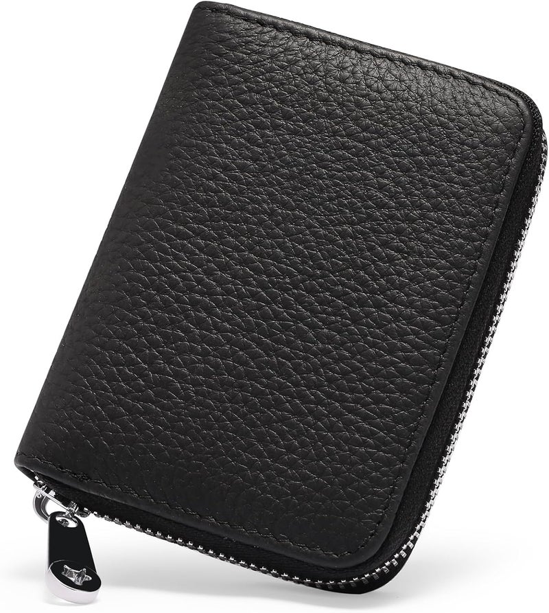 SENDEFN Small Wallet for Women Leather RFID Blocking Ladies Wallet Credit Card Holder with Coin Pocket - Image 1
